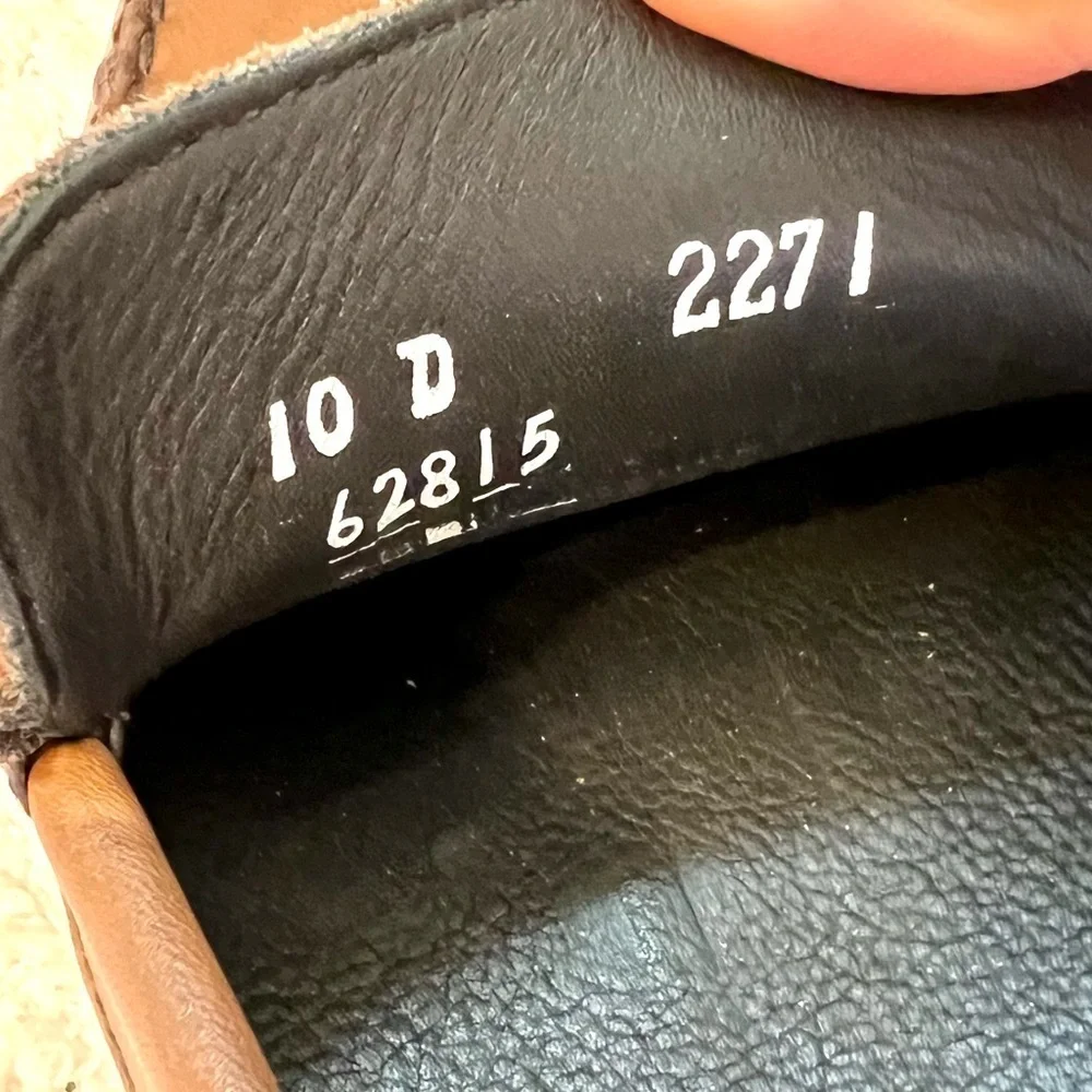 Allen Edmonds Super Sport driving loafer in brown leather men’s size 10D classic